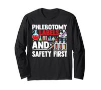 Sécurité en Laboratoire de phlébotomie : premières étiquettes et sécurité Relatives à la phlébotomie Manche Longue