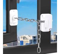 Securite Fenetre Enfant, Entrebailleur Fenetre Sans Perçage, Verrou de Sécurité pour Enfants Réglable, Bloque Fenetre Enfant Avec Adhésif Puissant - Securite Fenetre Bloc de Porte
