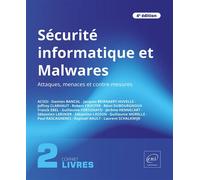 Sécurité informatique et Malwares - Coffret de 2 livres : Attaques, menaces et contre-mesures (4e éd - Collectif - Eni Editions - Coffret - Manuel
