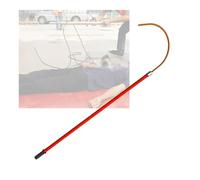 Sécurité Isolée Haute Tension,crochet De Sauvetage Électrique En Forme De U, Outils D'électricien 10-220 Kv Isolés Lutte Contre L'incendie,ouvertures 18 Pouces(Red,100cm)