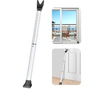 Securite porte d'entrée, 1Pack Blanc Barre de Securite Porte Entree | barre bloque porte: appui ferme pour entrée ou fenêtre.