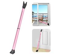 Securite porte d'entrée, 1Pack Rose Barre de Securite Porte Entree | barre bloque porte: appui ferme pour entrée ou fenêtre.