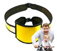 Sécurité pour Moto pour - Ceinture De Conduite Réglable, Sangle De Soutien pour Passager De Scooter, Système De Verrouillage De Sécurité Rembourré, Équipement De Protection Antichute, Ajusteme