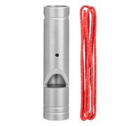 Sécurité Whistle - Titanium Houston, outil d'avertissement avec sangle mains libres pour les urgences | Un équipement extérieur léger et durable qui peut rapidement vous aider dans les urgences pendan