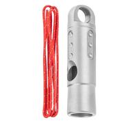 Sécurité Whistle - Titanium Houston, outil d'avertissement avec sangle mains libres pour les urgences | Un équipement extérieur léger et durable qui peut rapidement vous aider dans les urgences pendan