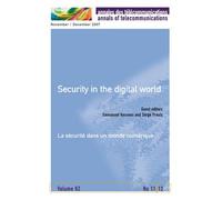 Security in the digital world / la securite dans un monde nu - Emmanuel Kessous - Hermes Science Publications - broché - Livre