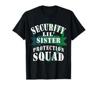 Security Lil' Sister Protection Squad Big Brother T-Shirt