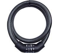 Security Plus SPS 100 Câble antivol noir fermeture à combinaison avec symboles