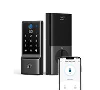 Security Smart Lock C220, verrouillage de porte sans clé, Wi-Fi intégré, contrôle à distance par application, verrouillage intelligent de porte avant, batterie 8 mois, alimentation fiable, étanchéité