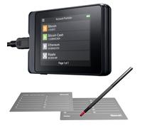 SecuX Portefeuille matériel W10 Crypto-Asset - La solution idéale pour stocker en toute sécurité vos Bitcoin, Ethereum, Ripple, Litecoin, Bitcoin Cash et plus encore (W10C)