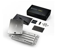 SecuX - XSEED Pro - Plaque d'acier de Stockage de semences cryptographiques pour Portefeuille Bitcoin Indestructible - Compatible avec Les Portefeuilles matériels, Ledger, Trezor