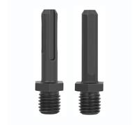 Secwell 2 Pièces Adaptateurs sur SDS Plus/Triangle M14 Filetage Adaptador pour Foret Diamant, Perceuse