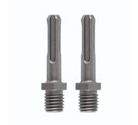Secwell Lot de 2 adaptateurs de tige SDS Plus - Filetage M14 - Pour couronnes de forage diamant, plaques de support et brosses métalliques
