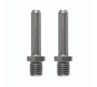 Secwell Lot de 2 adaptateurs triangulaires M14 pour couronnes de forage diamant, plaques de support et brosses métalliques