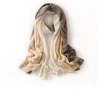 SECWL 180 * 80cm Écharpe d'hiver en Cachemire pour Femme, châle tricoté, Chaud et Doux, pour Le Ski en Plein air, avec Coutures Tendance