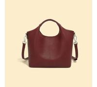 SECWL Sacs à bandoulière en Cuir véritable pour Femmes, Petits Sacs à bandoulière de Luxe avec poignée supérieure, Sacs à Main pour Dames