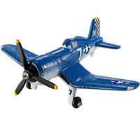 secxifeo Planes No.7 Dusty Crophopper 1:55 Jouet éducatif en métal moulé sous pression Modèle d'avion (Captain 7)
