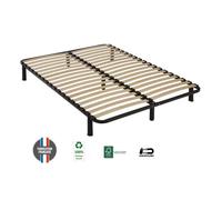 SEDAC CONFORTKIT Cadre à lattes en kit 160 x 200cm - 7 pieds