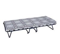 SEDAC Lit pliant 12 lattes 80x190cm Matelas Mousse 8cm