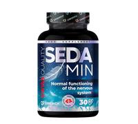 SEDAMIN | Ashwagandha 100mg + Magnésium Bisglycinate 950mg | Sommeil Profond et Réduction Fatigue | avec L-Théanine, Camomille, Passiflore, Vitamines B6, B9, B12 | 30 Gélules