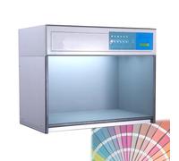 SEDAMORALLY Cabine Lumineuse d'évaluation des Couleurs, boîte Lumineuse à 5 Sources Lumineuses pour Textiles imprimés et Tissus,lumière réglables