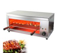 SEDAMORALLY Four électrique Commercial avec contrôle thermostatique,Machine à Pizza d'Intérieur Température Réglable 50-300 °C avec Minuterie Plateau Ramasse-miettes, pour Cuisine