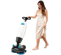 SEDAMORALLY Laveuse de Sol Industrielle 3-en-1, Autolaveuse Portable à Batterie Lithium, Nettoyage Rapide et Efficace pour Carrelage, Bois et Sols Commerciaux