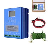 SEDAMORALLY Régulateur d'appoint Hybride de Charge Solaire éolienn,avec Contrôleur MPPT,15000W,12V/24V/48V,pour Éolienne À Usage Domestique,Hors Réseau avec Fonction De Charge Générateur De Vent 48V