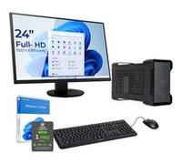 Sedatech Pack Mini-PC Evolution • Intel i7-9750H • 16Go RAM • 1To SSD M.2 • Windows 11 • Moniteur 24'' Noir G