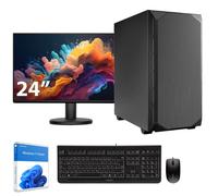 Sedatech Pack PC de bureau Silent • AMD Ryzen 5 5600G • Radeon Vega • 16Go RAM • 1To SSD M.2 • Windows 11 • Moniteur 24''