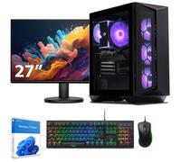 Sedatech Pack PC Gamer Advanced ATX Compact • AMD Ryzen 7 9700X • RTX4060 • 32Go DDR5 • 2To SSD M.2 • Windows 11 • Moniteur 27''