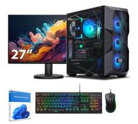 Sedatech Pack PC Gamer Advanced ATX Premium • AMD Ryzen 5 7500F • RTX5060 • 32Go DDR5 • 2To SSD M.2 • Windows 11 • Moniteur 27''