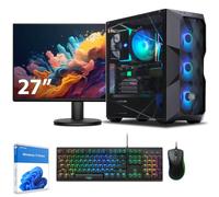 Sedatech Pack PC Gamer Advanced ATX Premium • AMD Ryzen 7 9700X • RTX4060 • 32Go DDR5 • 2To SSD M.2 • Windows 11 • Moniteur 27''