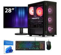 Sedatech Pack PC Gamer Advanced Tower ATX • Intel i7-12700KF • RTX4060 • 16Go RAM • 1To SSD M.2 • Windows 11 • Moniteur 28''