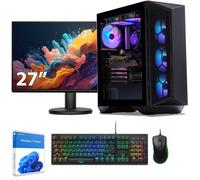 Sedatech Pack PC Gamer ATX Compact • AMD Ryzen 7 5700X • RTX4060Ti • 32Go RAM • 2To SSD M.2 • Windows 11 • Moniteur 27''