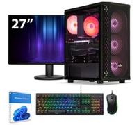 Sedatech Pack PC Gamer Expert • Intel i9-11900KF • Geforce RTX4080 Super • 32 Go RAM • 2To SSD M.2 • Wifi • Windows 11 • Unité centrale • Moniteur 27 Noir G