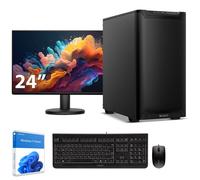 Sedatech Pack Workstation Quiet + Airflow • i5-12400F • GT1030 • 32Go RAM • 2To SSD M.2 • Windows 11 • Moniteur 24''