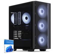 Sedatech PC Gamer Advanced Compact • Intel i7-12700KF 12x 3.6Ghz • Geforce RTX4060Ti • 32Go RAM • 1To SSD M.2 • Wifi • Windows 11 • Unité centrale Noir