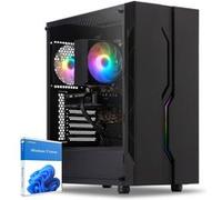 Sedatech PC Gamer Advanced ATX Tower • AMD Ryzen 7 5700X 8x 3.4Ghz • Geforce RTX4060Ti • 16Go RAM • 1To SSD M.2 • Wifi • Windows 11 • Unité centrale Noir
