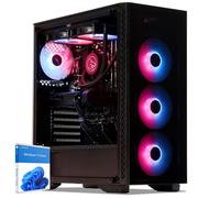 Sedatech PC Gamer Advanced Watercooling Compact • Intel i5-12400F • RTX5060Ti 16G • 32Go RAM • 1To SSD M.2 • Windows 11 Noir