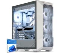 PC Gamer Advanced Watercooling White Case . AMD Ryzen 5 9600X . RTX5070 . 32Go DDR5 . 2To SSD M.2 . Windows 11