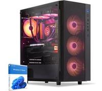 Sedatech PC Gamer Expert Watercooling ATX • AMD Ryzen 9 9900X • RX 9070 XT • 32Go DDR5 • 2To SSD M.2 • Windows 11 Noir