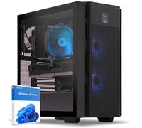 Sedatech PC Gamer Pro ATX • Intel Core Ultra 7 265KF • Geforce RTX5080 • 64Go DDR5 • 2To SSD M.2 • Wifi, USB 3.2 • BT • Windows 11 • Unité centrale Noir