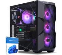 Sedatech PC Gamer Pro ATX Premium • AMD Ryzen 7 9800X3D • Geforce RTX5090 • 32Go DDR5 • 2To SSD M.2 • Wifi, USB 3.2 • BT • Windows 11 • Unité centrale Noir