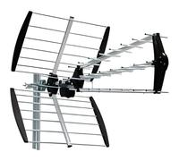 Antenne exterieure tnt uhf (470 - 790 mhz) trinappe sedea st50 luxe gain 17. 5db canaux 21-60, protection 4g