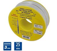 SEDEA Cable antenne TV et satellite coaxial 25m