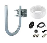 SEDEA Kit de Fixation et connectique - Antenne et Satellite