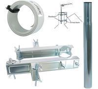 SEDEA kit fixation cheminée antenne TV TNT - spécial bord de mer