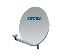 SEDEA PARABOLE SATELLITE 60 COMPOSITE + LNB 1 TV