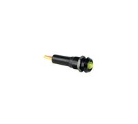 Seder 12VBG Lampe de signalisation LED 12 V Boîtier Vert Noir